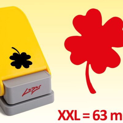 Kids Mega Motiv-Locher XXL Ø 63 Mm – Kleeblatt „A“