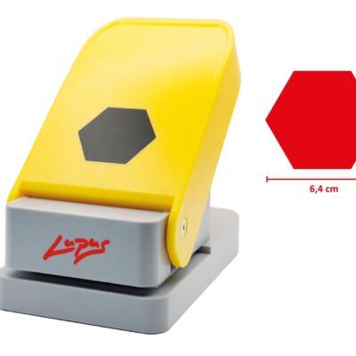 Kids Mega Motiv-Locher XXL – Ø 63 Mm – Sechseck